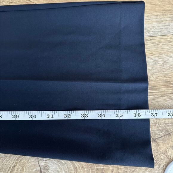 Derek Lam Alana Flare Legging Dress Pant US 10 Navy - Picture 9 of 9